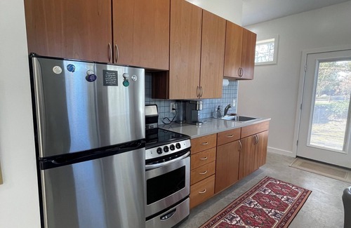 State College Apartment | Suite at the Watertower - 10 min walk to PSU campus and Downtown State College!