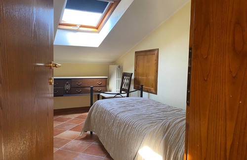 Certaldo Cabin | Suite Family Room with Attic and View, use of two pools at Casale del Vacanziere