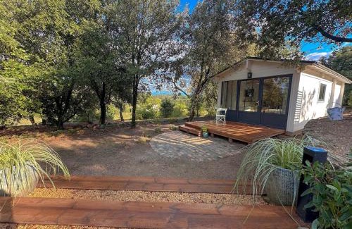 Banne Ski Chalet | Suite privée indépendante en bois- Sud Ardèche