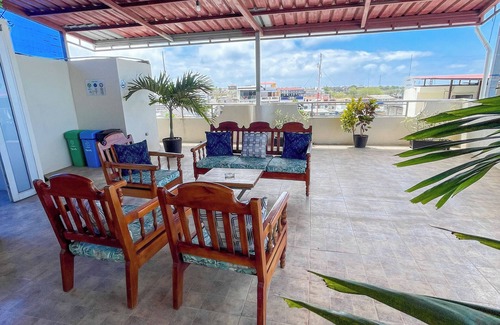 Puerto Baquerizo Moreno Condo | Suite with Private Terrace and Sea View