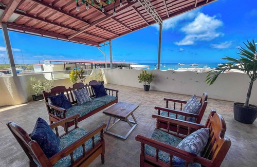 Puerto Baquerizo Moreno Condo | Suite with Private Terrace and Sea View