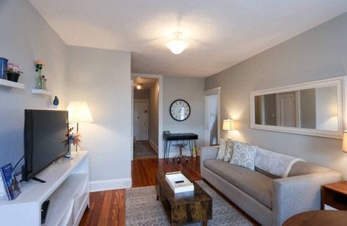 Cleveland Circle Apartment | Sun-Filled w/City Views public transportation