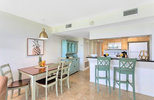 Port Canaveral Condo | Sun & Sand Getaway Double Patio & Steps to Pool & Beach