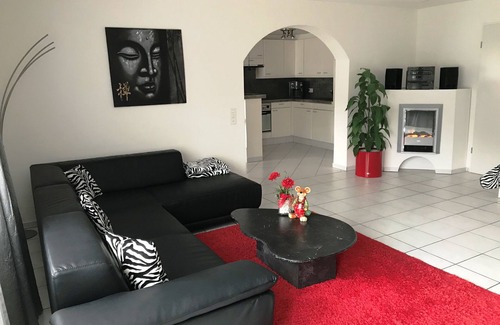 Kulm Apartment | Sun terrace with Jacuzzi & shower experience with views of woods & meadows