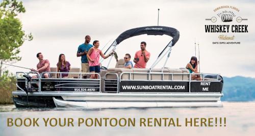 Dania Beach Boat Rental | SunBoat Rental - Pontoon Boat Rental