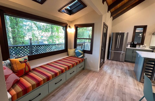 Guerneville House | Sundance - Luxury Redwood Retreat with Pool, Spa, & Sauna