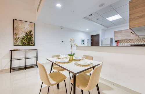 Dubai Sports City Apartment | Sunny 1BR at Canal Residences West Dubai Sports City by Deluxe Holiday Homes
