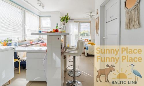 Wyspa Sobieszewska Apartment | SUNNY PLACE - FUNNY PLACE, Apartament ze słonecznym ogródkiem na Wyspie Sobieszewskiej - BALTIC LINE