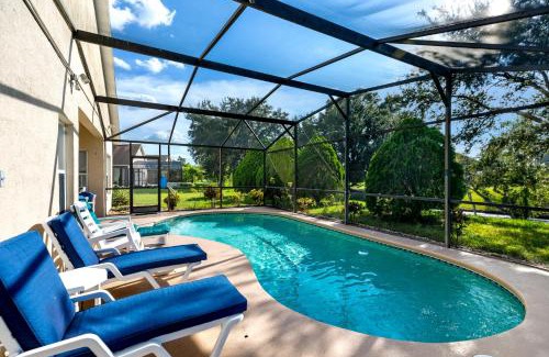 Crescent Lakes House | Sunny Private Pool with Nature View to Rear - Quiet Community - Nr Disney