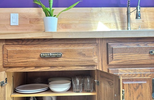 Lower West Side Apartment | Sunny Studio w/Skyline View in Pilsen, Chicago