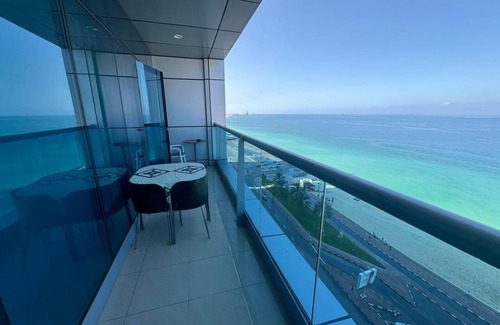 Ajman Apartment | Sunrise and sunset sea views luxury 2Bedrooms apartments.