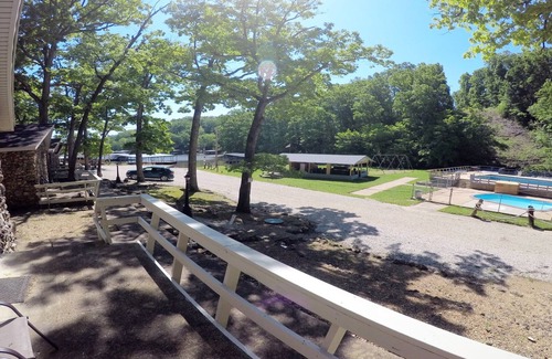 Sunrise Beach House | Sunrise Shores Cabin #2 Lake Front with a POOL!