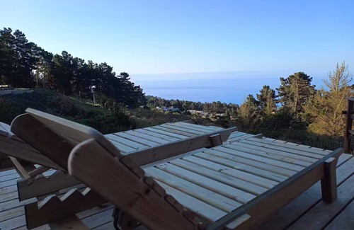 Valparaiso Cabin | Sunset cabin with beautiful ocean view.