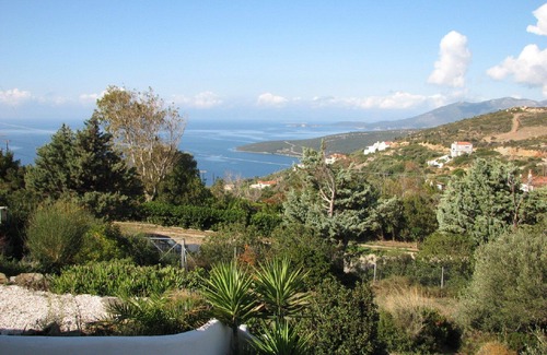 Karystos House | Sunset view house overlooking the bay