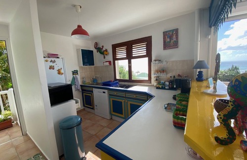 Anse des Rochers Apartment | Superb 180° sea view apartment - with water tank