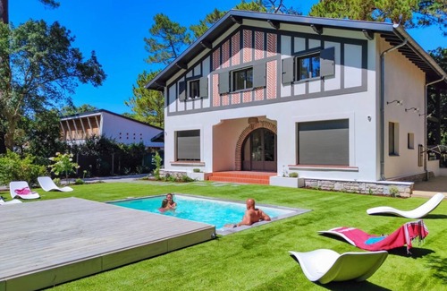 Soorts-Hossegor Villa | SUPERB EXCEPTIONAL VILLA * - SWIMMING POOL - Hossegor Lac - 8 people