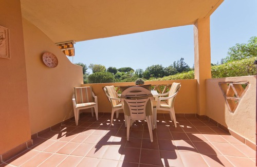 Urbanizacion Hacienda las Chapas Apartment | Superb Ground Floor Apartment in Tropical Gardens of Secure Complex - free WiFi