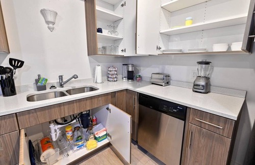 Salt Lake City Apartment | Superb Stay! Hot Tub, Gym, Comfy Beds. Wi-Fi