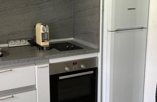 Anse des Rochers Apartment | Superb Studio "Lespiedsdansleau" 34 m2 garden level, sea view 2/3 persons