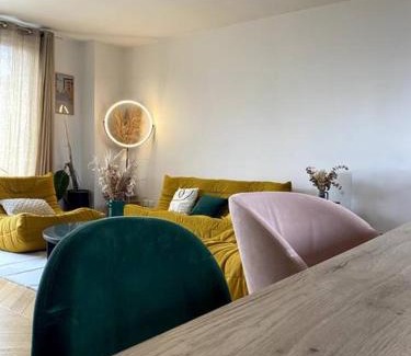 Yves Farge - Le Fleuve Apartment | Superbe duplex centre de lyon- rooftop et parking