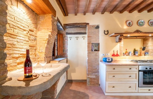 Castelnuovo di Val di Cecina Apartment | Superior apt for four people, ideal for families with outdoor terrace