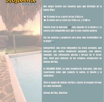 Juan de Acosta House | Surf Mojarra Beach Habitación privada con vista al mar