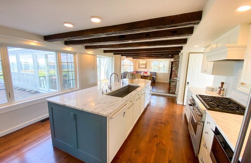 North Chatham House | Sweeping Ocean Views, Gorgeous Home With Guest Cottage, Pool and Tennis Court