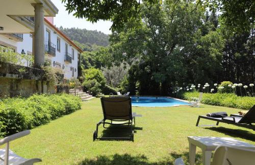 Facha House | Swimming Pool Bedroom at Casa dos Macieis, Camino Santiago direct access & Optional Agritourism