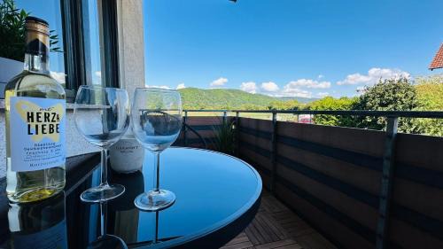 Bad Sooden-Allendorf Apartment | T&P SoodenSuite 13 - Modernes Studio, Balkon, Highspeed WiFi