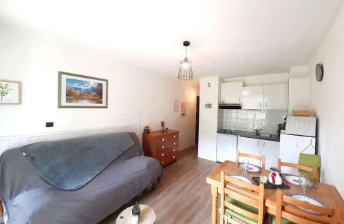 Vielle-Aure Apartment | T2 à Vielle-Aure, 4 pers, balcon sud, parking, kitchenette équipée, proche commodités - FR-1-457-325