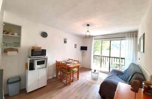 Vielle-Aure Apartment | T2 à Vielle-Aure, 4 pers, balcon sud, parking, kitchenette équipée, proche commodités - FR-1-457-325