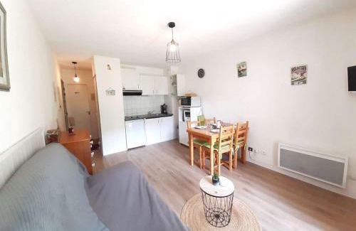 Vielle-Aure Apartment | T2 à Vielle-Aure, 4 pers, balcon sud, parking, kitchenette équipée, proche commodités - FR-1-457-325