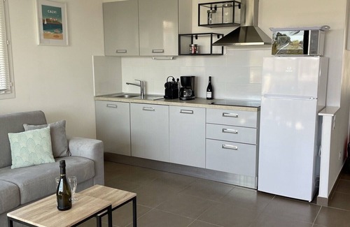 Santa-Lucia-di-Moriani Apartment | T2 apartment of 40m2 feet in the water + swimming pool