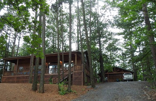 Alix Cabin | Talk about fun!! Heated Pool - Hot Tub / Lake / Boat Dock!!