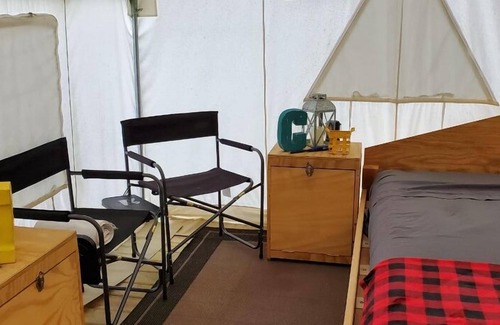 Rock Stream RV Rental | Tentrr Signature Site - Beerocracy Commonwealth Camp
