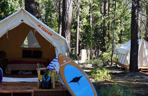 Tahoe Vista RV Rental | Tentrr Signature Site - Tahoe Vista Forest - Ceder Camp Site