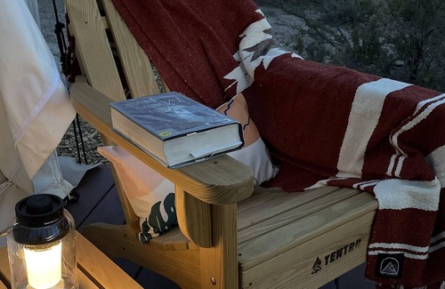 Delta RV Rental | Tentrr Signature Site - Camp Stargazer - Coleman Outfitted Site