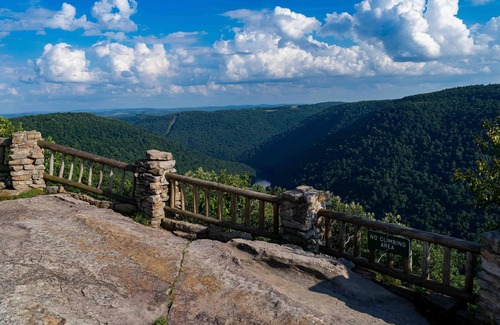 Gans RV Rental | Tentrr State Park Site - WV Coopers Rock State Park - Site E - Single Camp