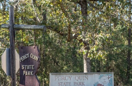 McComb RV Rental | Tentrr State Park Site - Mississippi Percy Quin State Park - Southside Lakeview