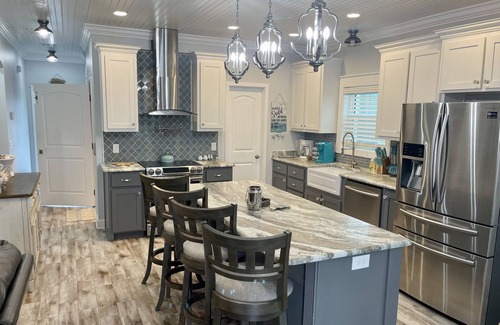 Navarre Beach House | “Tequila Sunrise” Luxury Home, Elevator, Pool, Free Golf Cart