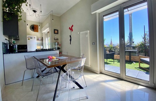 San Teodoro Apartment | Terrace over Genoa - Panoramic Penthouse near Aquarium and City Center