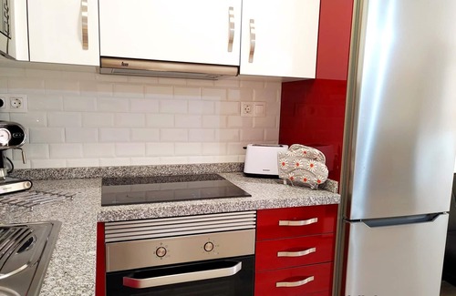 Santiago del Teide Apartment | Terrace, sea view, Wi-Fi, swimming pool, 50 mts. from the beach