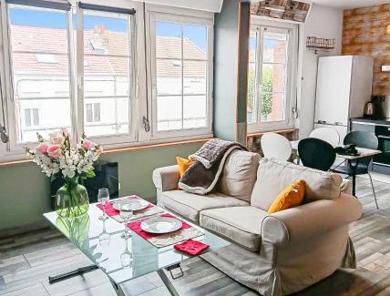 La Celle-sous-Gouzon Apartment | Terrasse in Dunkerque, MODERNE ET RENOVE Capacité 4 personnes, 1 chambre