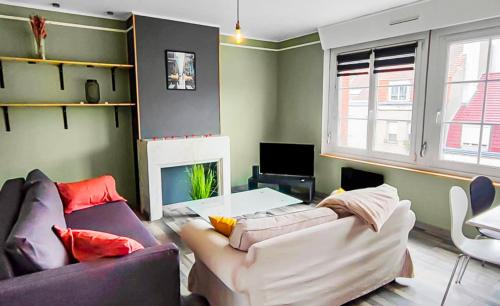 La Celle-sous-Gouzon Apartment | Terrasse in Dunkerque, MODERNE ET RENOVE Capacité 4 personnes, 1 chambre