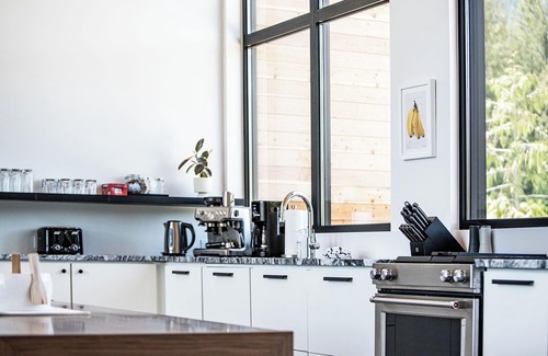 British Columbia Interior Ski Chalet | The Alder - Shelter Bay Estates Modern Chalet