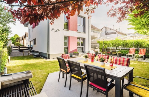 Bensheim Apartment | The alternative to a hotel: serviced apartment with garden/kitchen/bathroom/hotel service