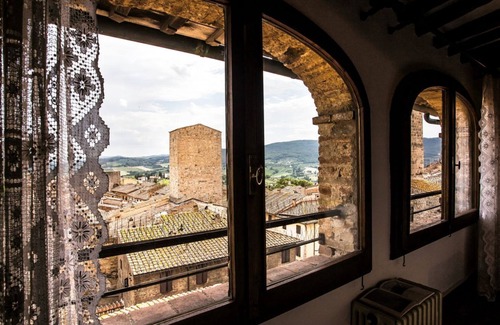 San Gimignano City Centre Apartment | The Artists' Tower 4 - Amazing view from the tower