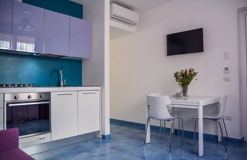 Scario House | The "Baia Garagliano" apartments are located in the center of Scario.