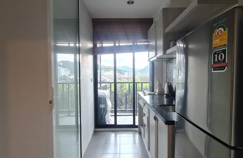 Talat Yai Condo | 🏡 The Base Height Phuketn🌳 พื้นที่ประมาณ 33 ตร.ม.n🛌 ชั้น 4 ใกล้ลิฟท์ ห้องมุม