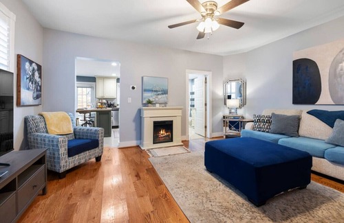 Germantown House | The Blue Cottage + Pet Friendly + Louisville